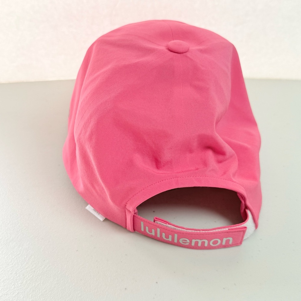 Lululemon Womens Fast and Free Running Hat Pink One Size FLAW - Picture 3 of 7